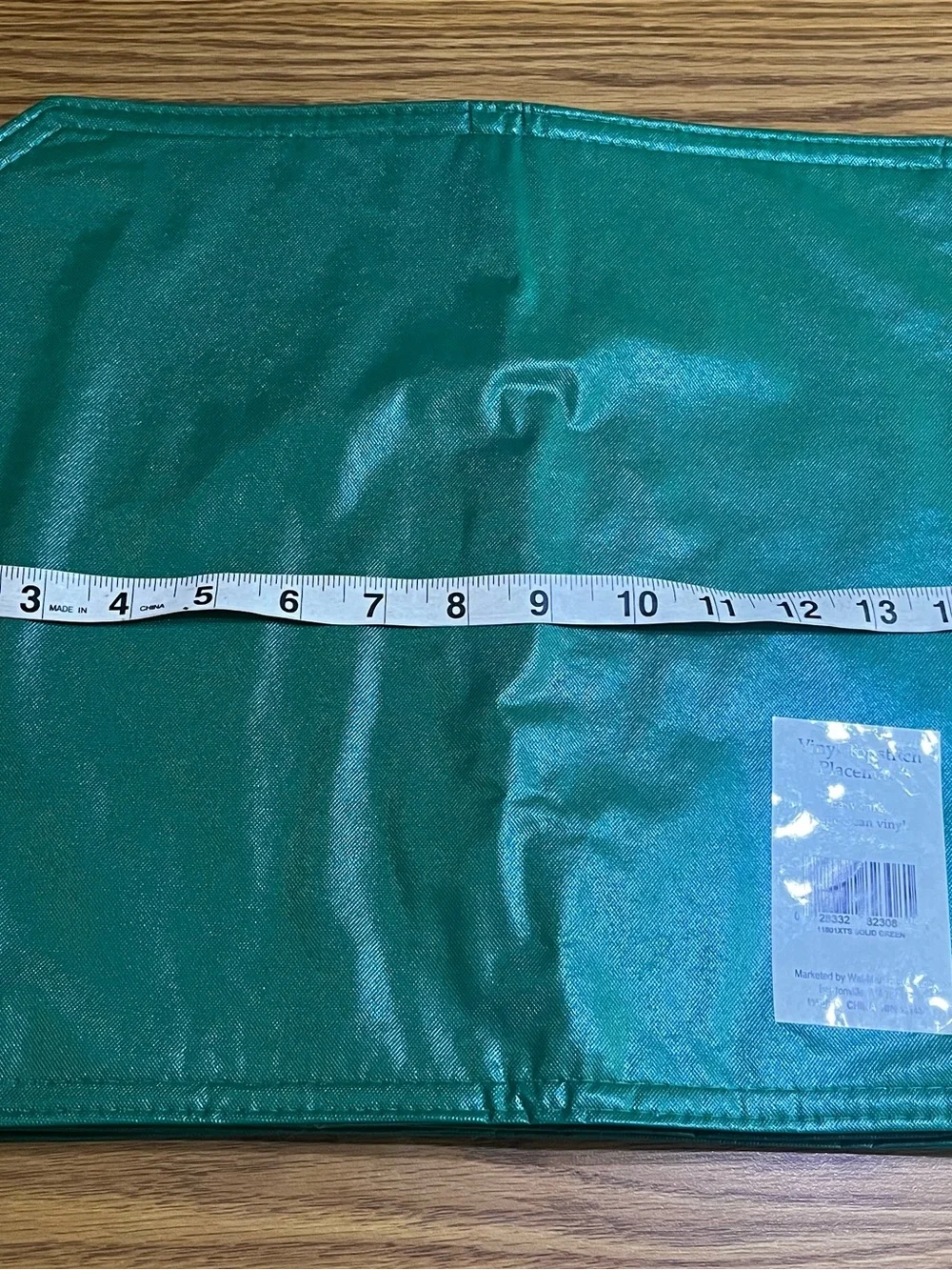 Green Vinyl Placemats